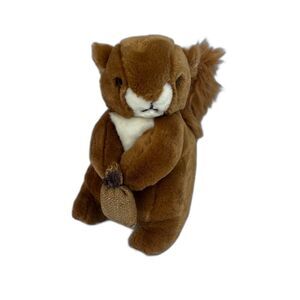Nutkin Squirrel Stuffed Animal Eden Toys Beatrix Potter Frederick Warner 11”